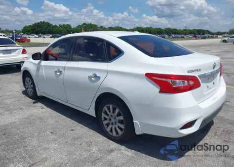 2017 Nissan Sentra Sv из США, поврежденный, VIN 3N1AB7AP6HY231685